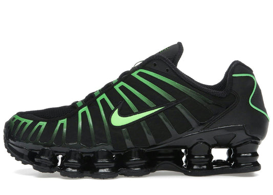 Nike Shox TL Black Green Strike