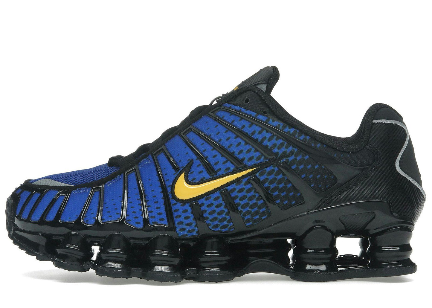 Nike Shox TL Black Lyon Blue Varsity Maize
