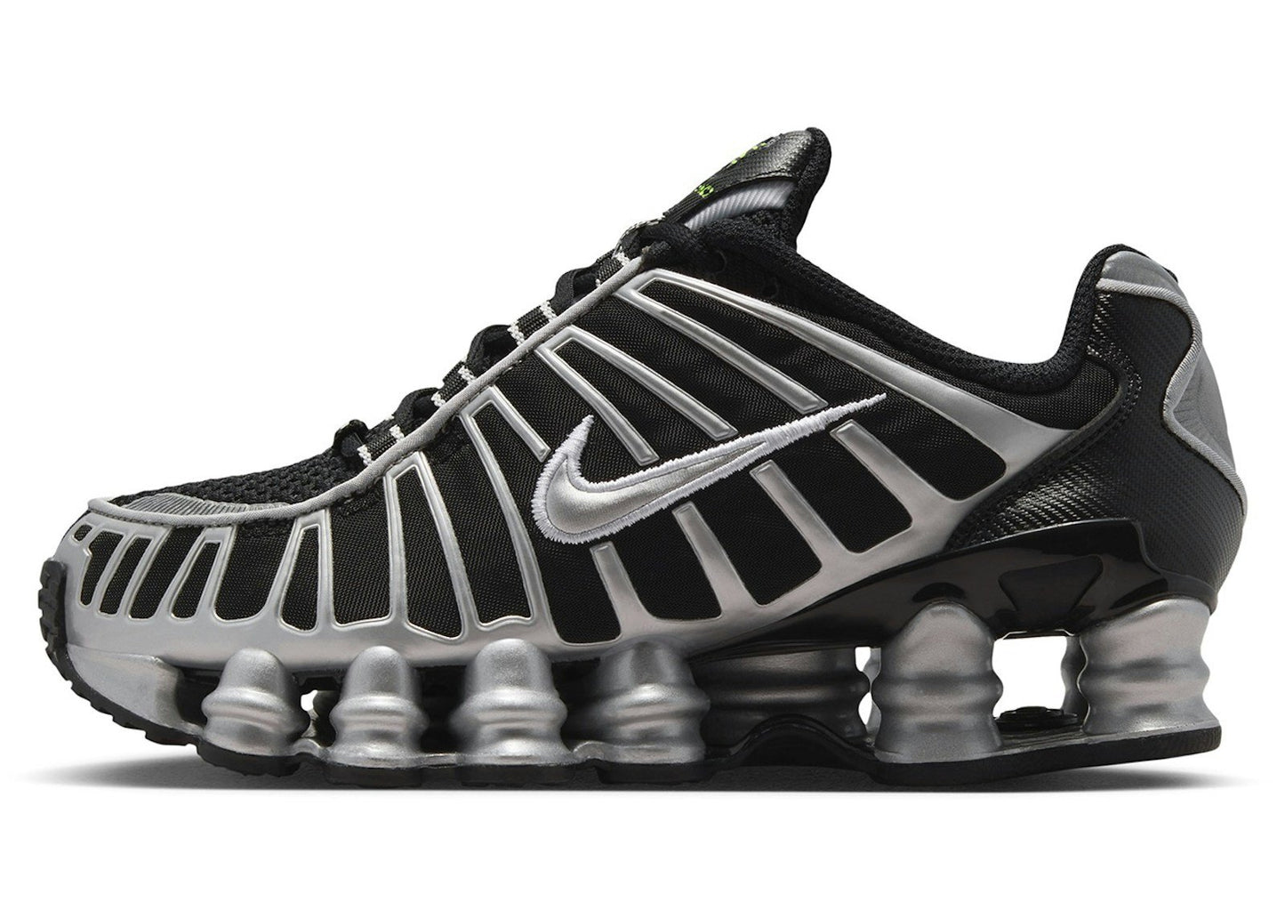 Nike Shox TL Black Volt Metallic Silver (GS)
