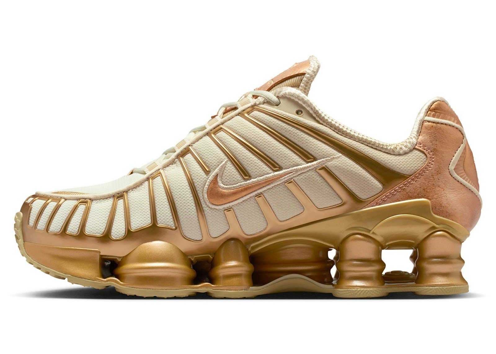 Nike Shox TL Coconut Milk Metallic Gold Copper (Women's)
