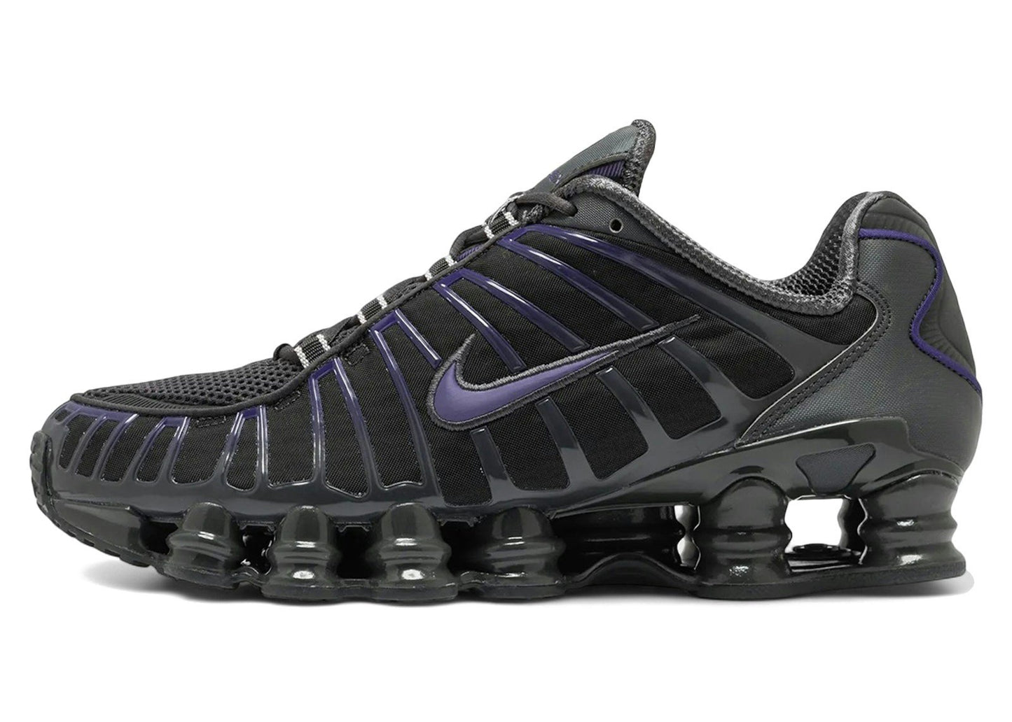 Nike Shox TL Dark Smoke Grey Court Purple