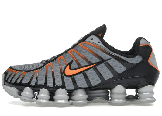 Nike Shox TL Light Smoke Grey Black Bright Mandarin