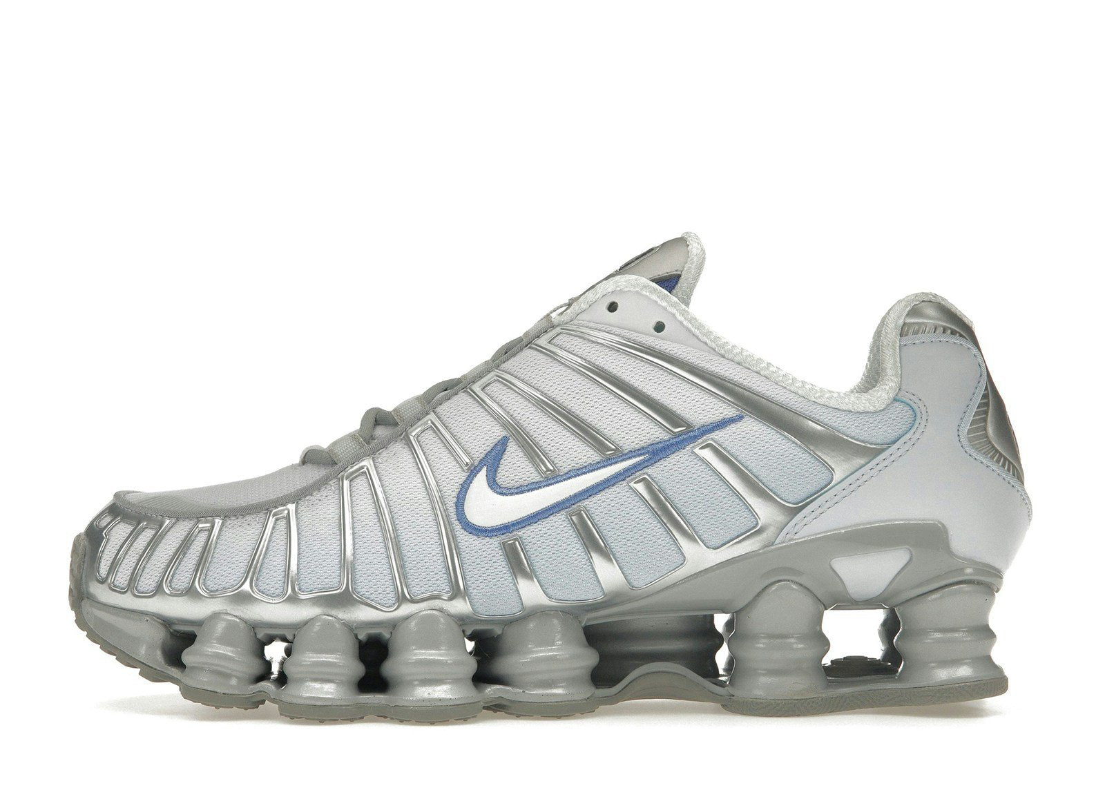 Nike Shox TL Metallic Platinum Blue Tint (Women's)