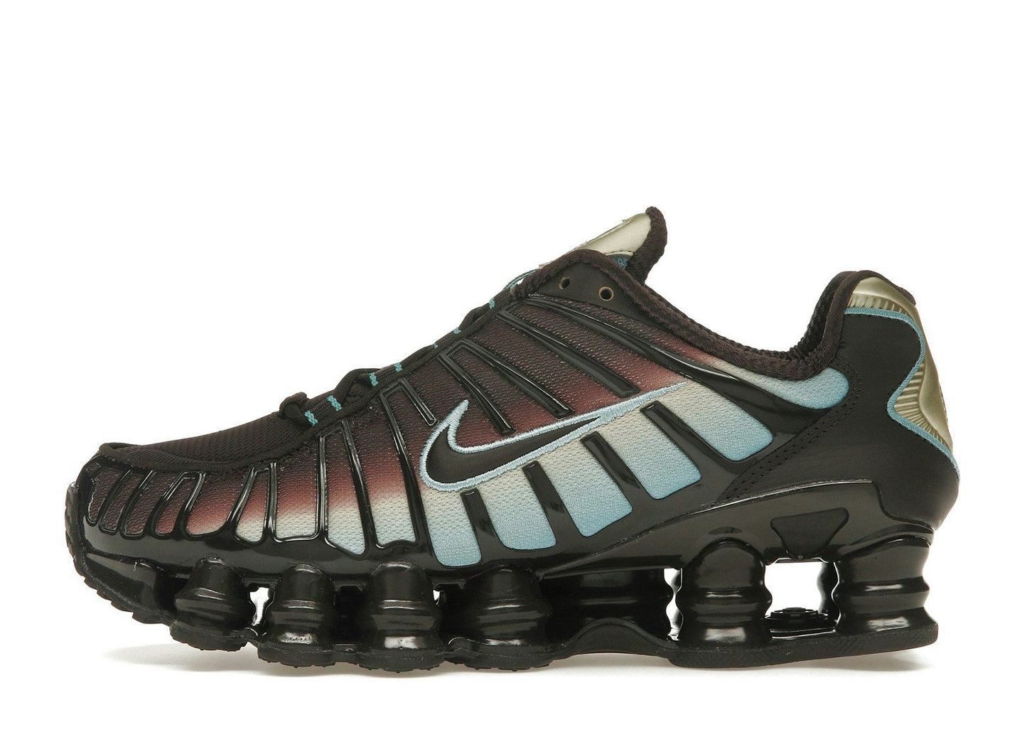 Nike Shox TL Velvet Brown Denim Turquoise (Women's)