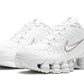 Shox TL White Metallic Silver Max Orange (AR3566-100) - 36 EU - 4 US - Orange | SOSUKICKS