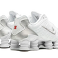 Shox TL White Metallic Silver Max Orange (AR3566-100) - 36.5 EU - 4.5 US - Orange | SOSUKICKS