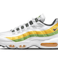 Air Max 95 Essential White Green Apple Tour Yellow
