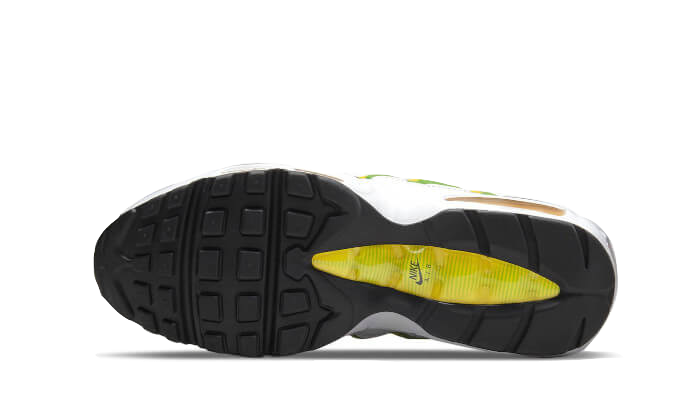 Air Max 95 Essential White Green Apple Tour Yellow (DQ3429-100) - 40 EU - 7 US - Yellow | SOSUKICKS