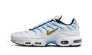 Nike Air Max Plus White University Blue Gold
