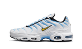 Nike Air Max Plus White University Blue Gold