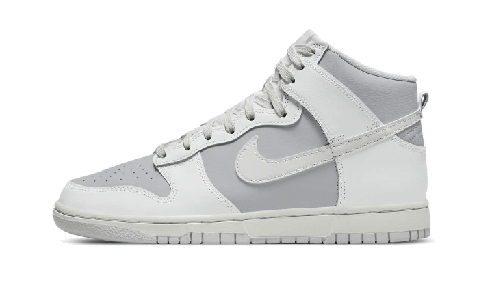 Dunk High Retro Grey White (DJ6189-100) - EU 38.5–47 - White | SOSUKICKS