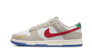 Dunk Low Light Iron Ore Red Blue