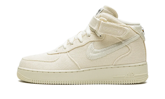 Air Force 1 Mid Stussy Fossil (DJ7841-200) - EU 36–46 - Beige | SOSUKICKS