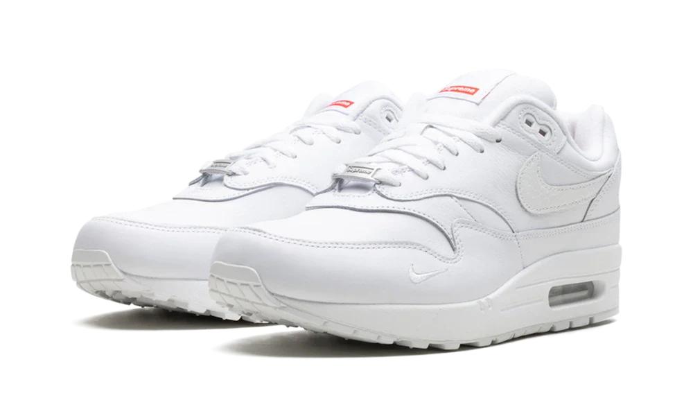 Air Max 1 '87 SP Supreme Triple White (HF8813-100) - 36.5 EU - 4.5 US - White | SOSUKICKS