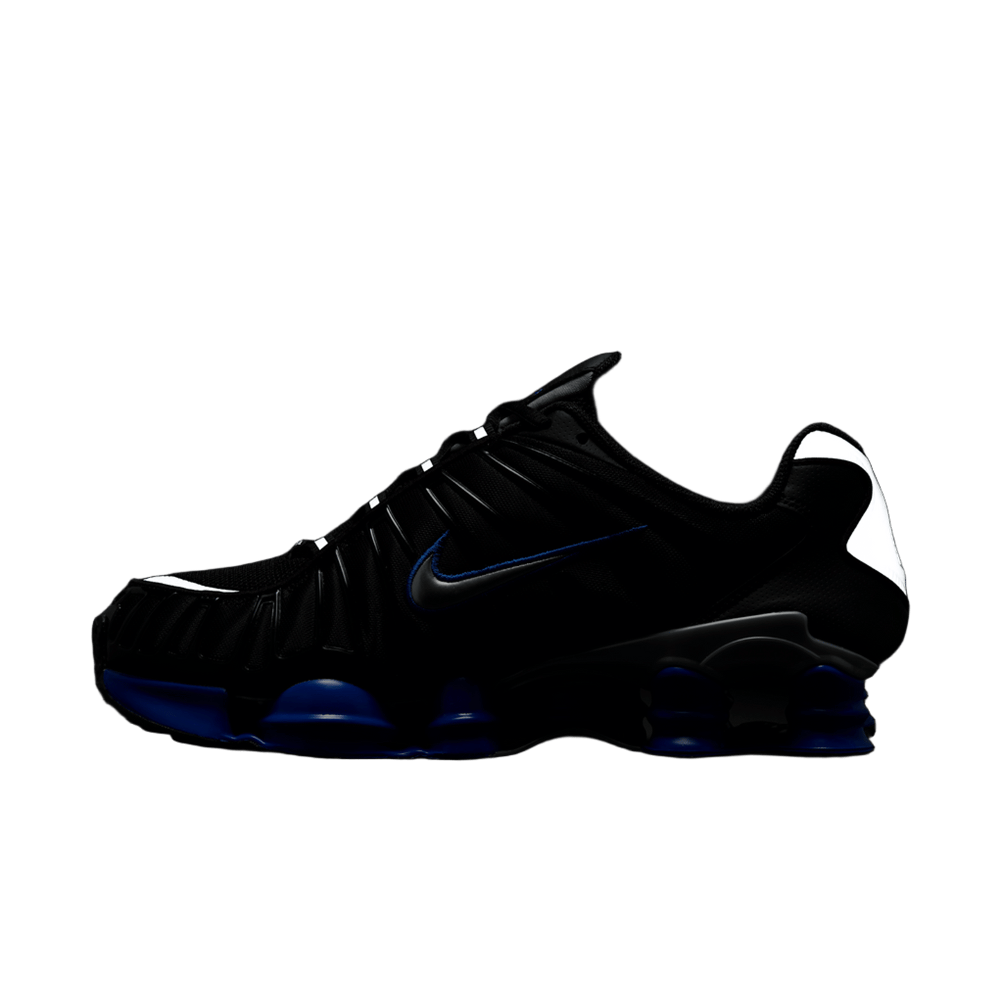 Nike Shox TL Black Racer Blue Metallic Silver