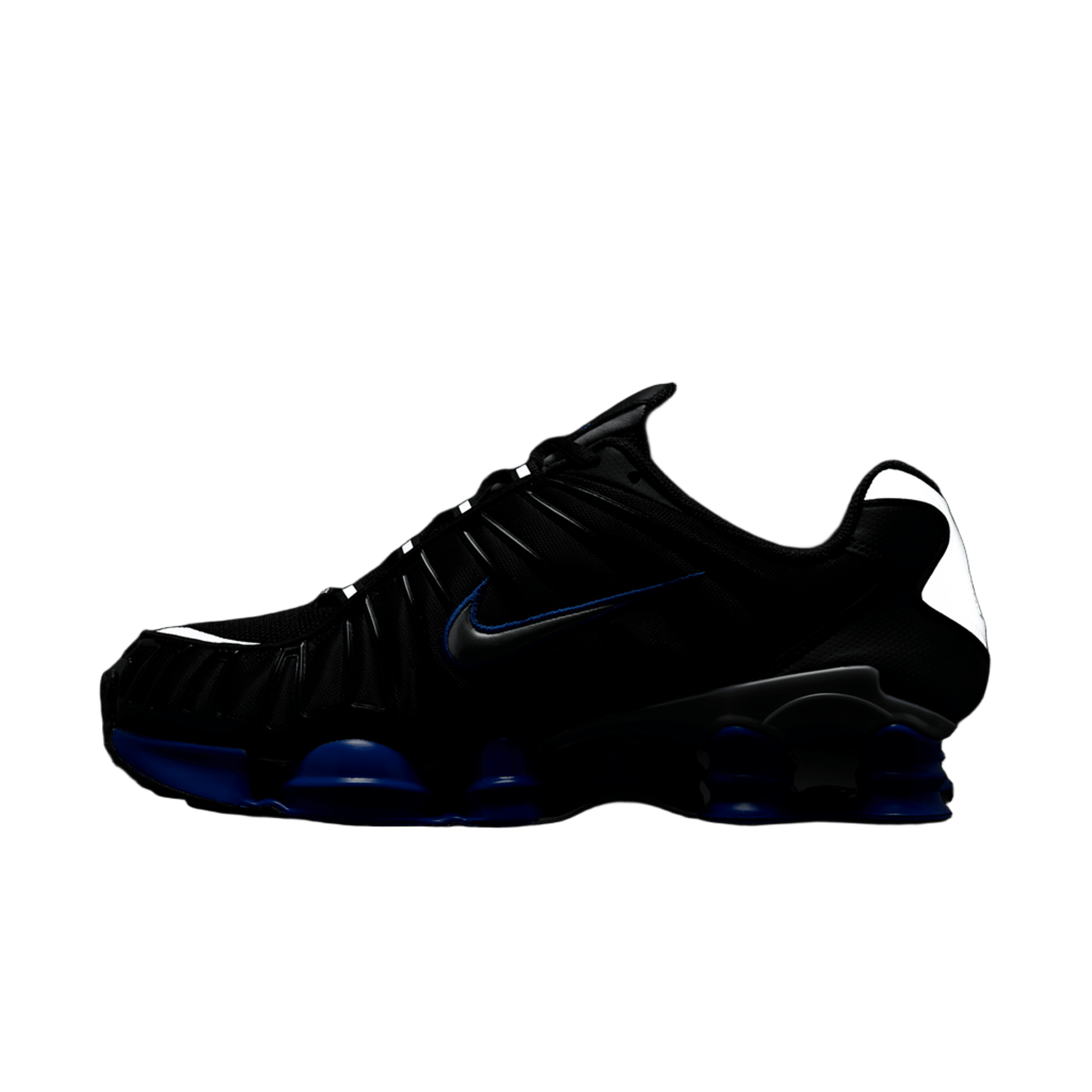 Nike Shox TL Black Racer Blue Metallic Silver