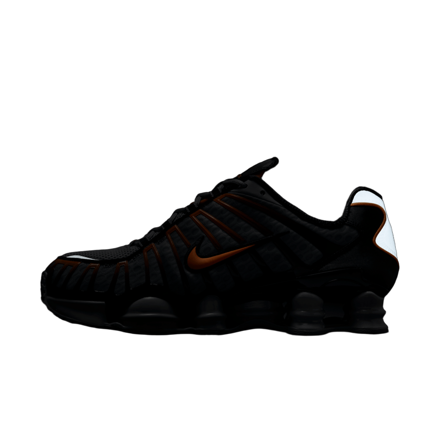 Nike Shox TL Light Smoke Grey Black Bright Mandarin