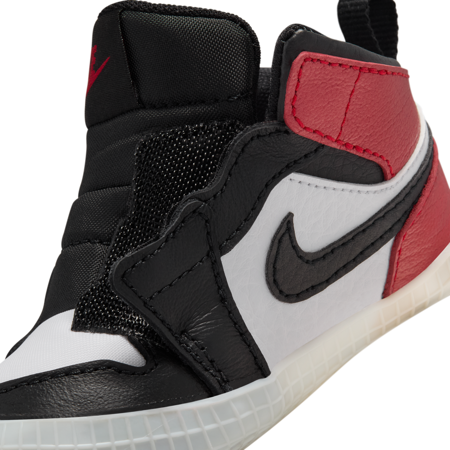 Jordan 1 Crib Bootie Black Toe Reimagined (I)