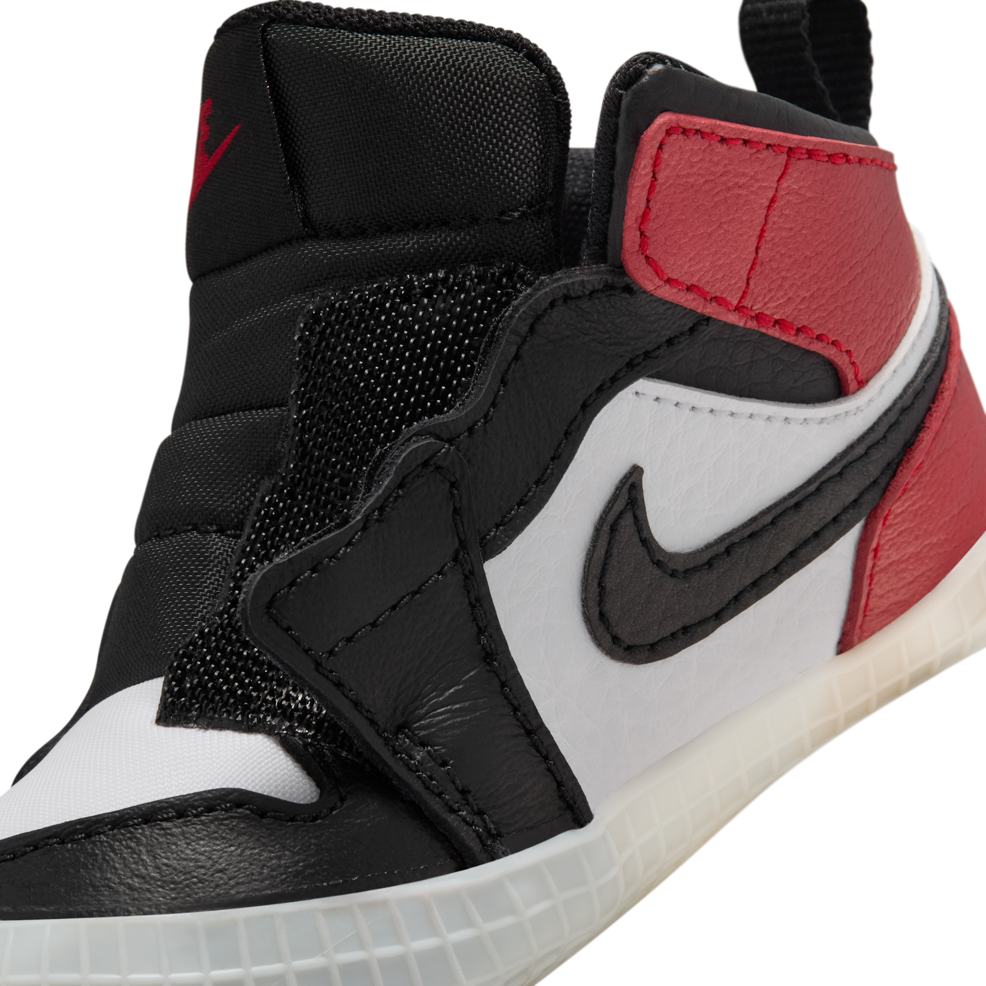 Jordan 1 Crib Bootie Black Toe Reimagined (I)