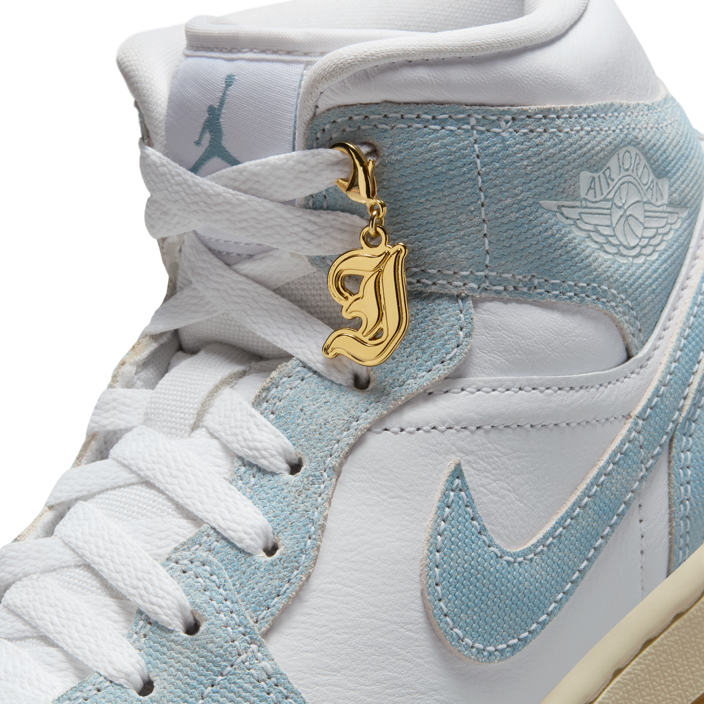 Jordan 1 Mid Denim (Women's)