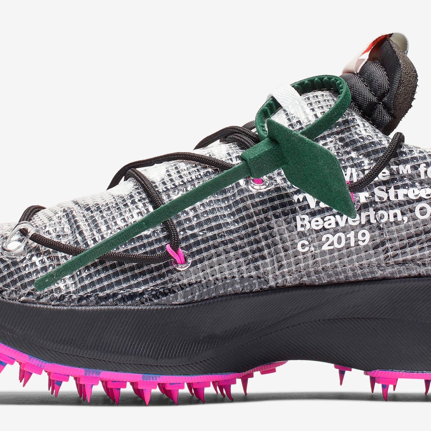 Nike Vapor Street Off-White Black Laser Fuchsia (Women's)