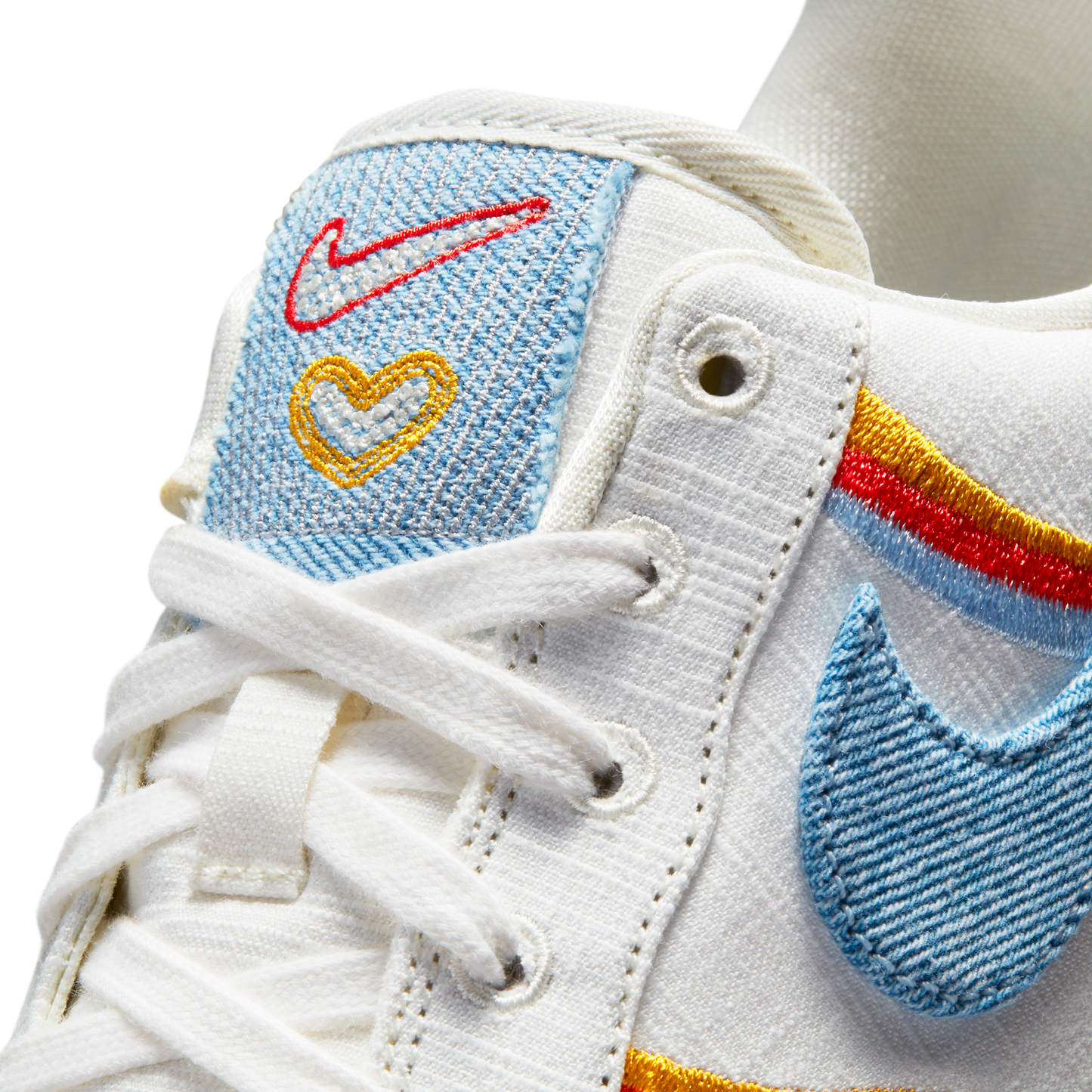 Nike Air Force 1 Low Sail Denim Swoosh (Women's)
