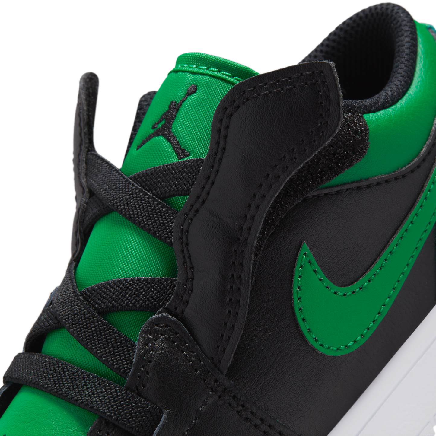 Jordan 1 Low ALT Black Lucky Green White (PS)