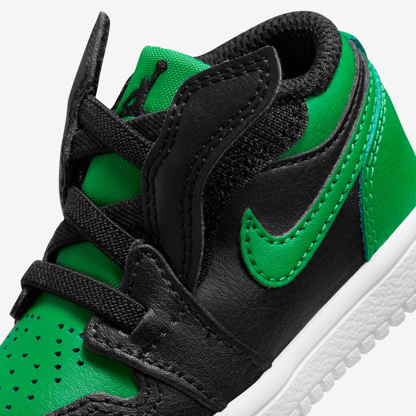 Jordan 1 Low ALT Black Lucky Green White (TD)