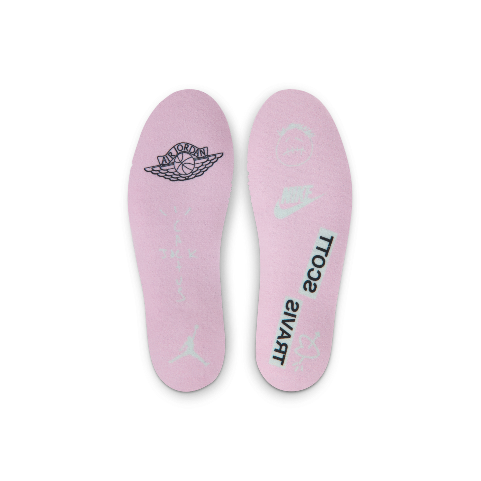 Jordan 1 Retro Low OG SP Travis Scott Shy Pink (PS)