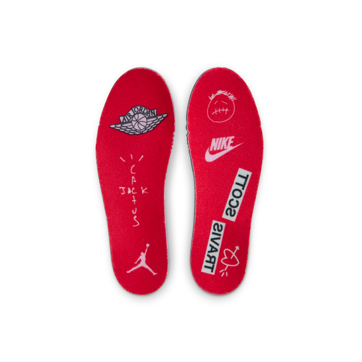 Jordan 1 Retro Low OG SP Travis Scott Sail Tropical Pink (PS)