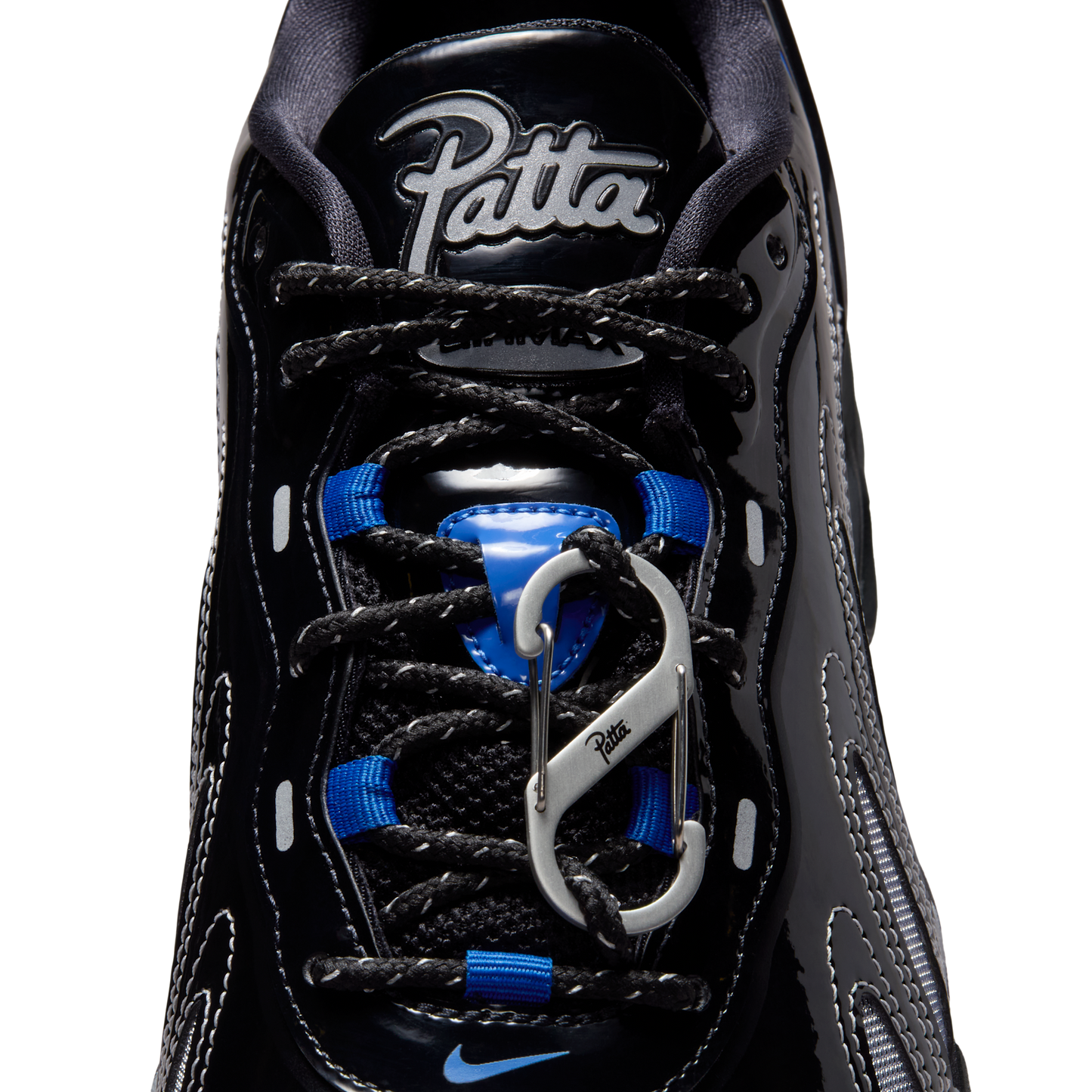 Nike Air Max Dn8 Patta Black Metallic Silver