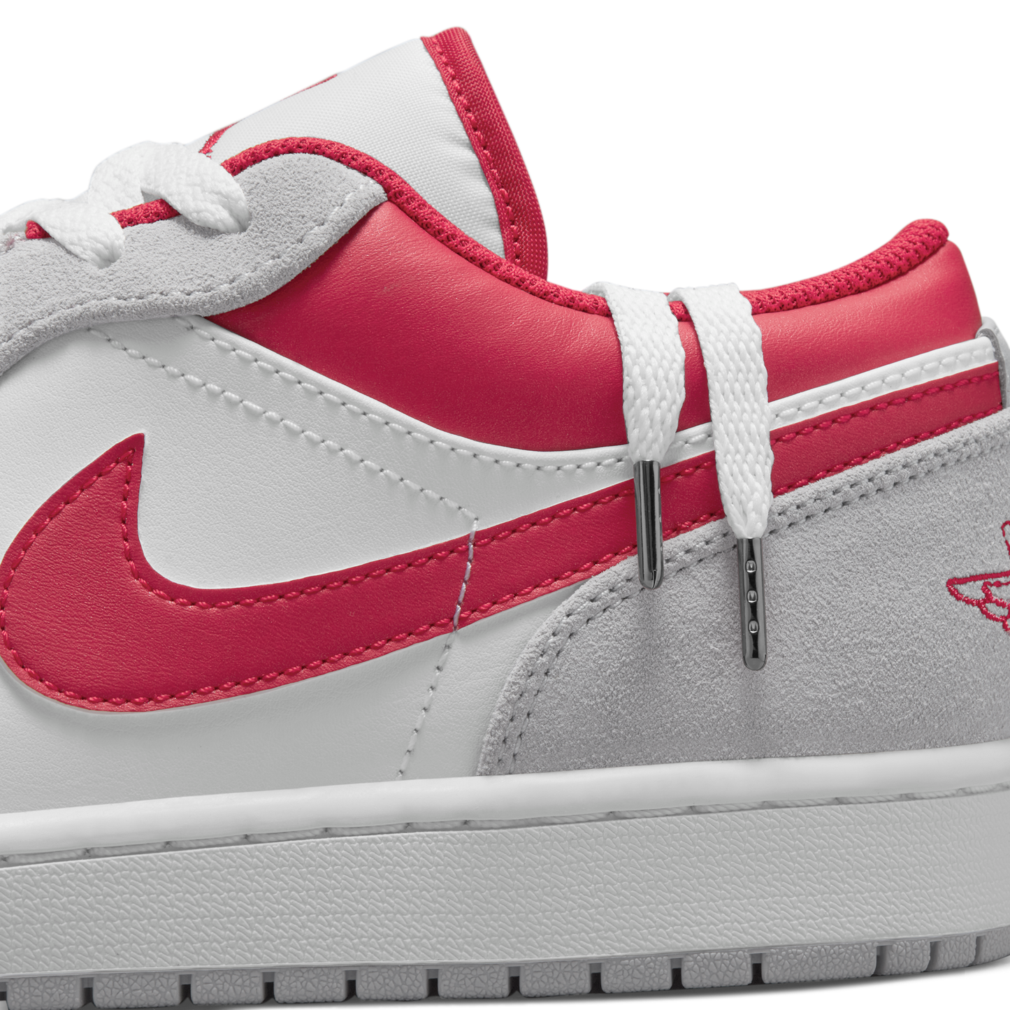 Jordan 1 Low SE Light Smoke Grey Gym Red