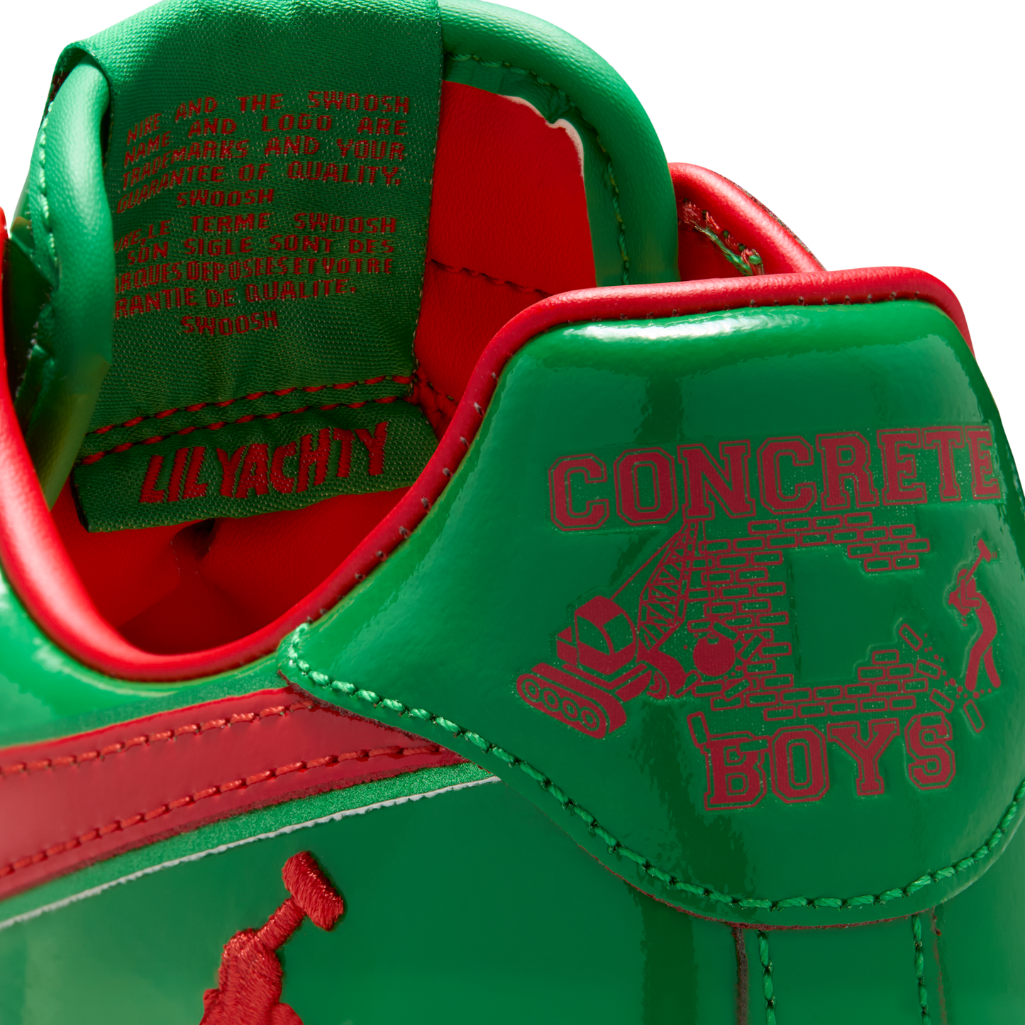 Nike Air Force 1 Low Lil Yachty Concrete Boys Lucky Green