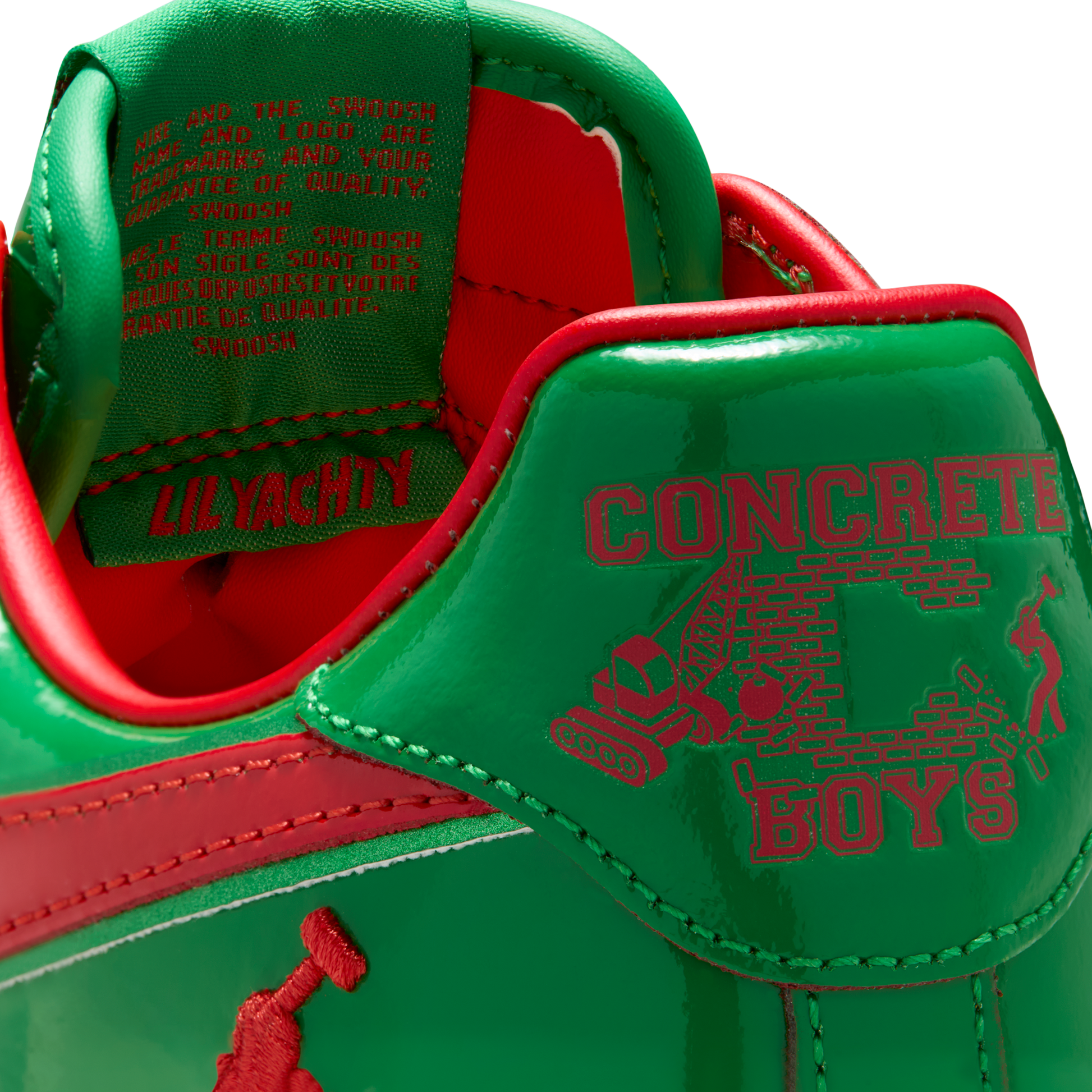 Nike Air Force 1 Low Lil Yachty Concrete Boys Lucky Green