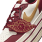 Jordan 1 Low Triple Stack Team Red Pale Ivory (Women's)