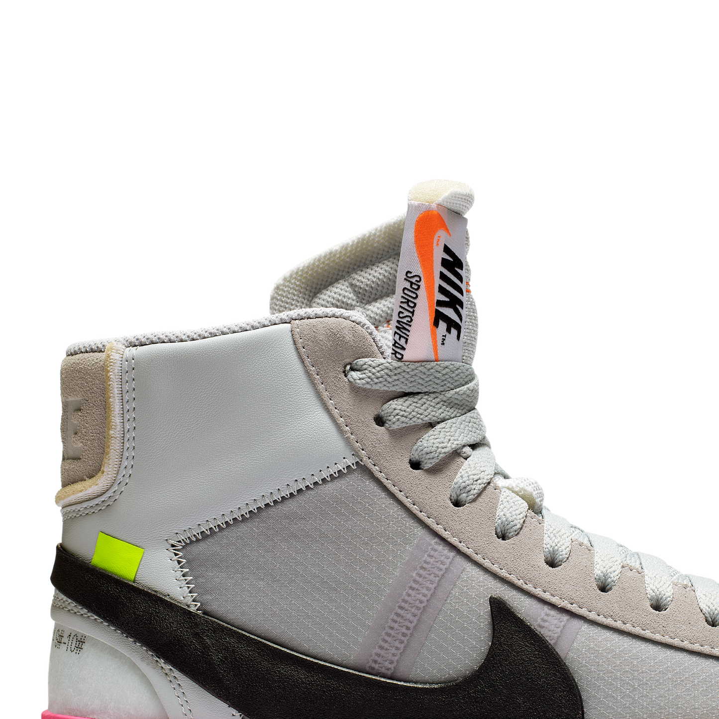 Nike Blazer Mid Off-White Wolf Grey Serena Queen