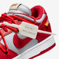 Nike Dunk Low Off-White University Red