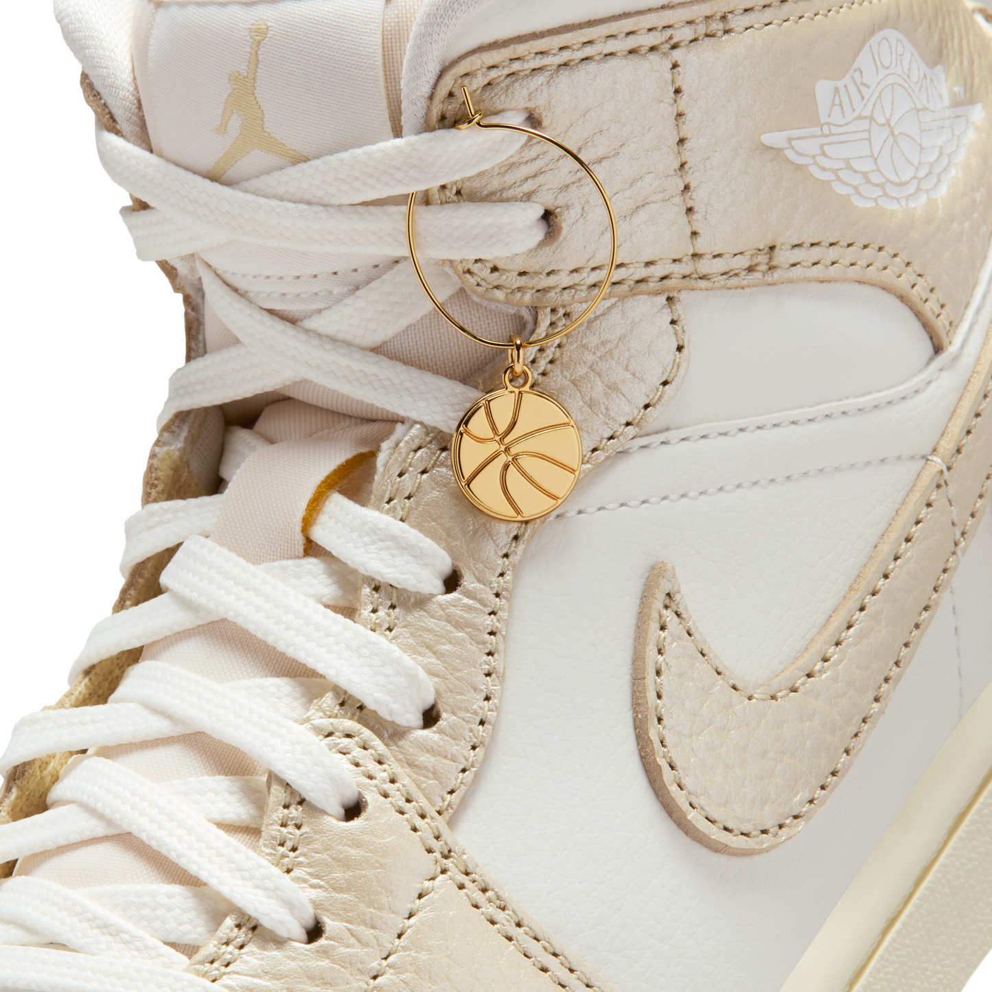 Jordan 1 Mid SE Metallic Team Gold (Women's)