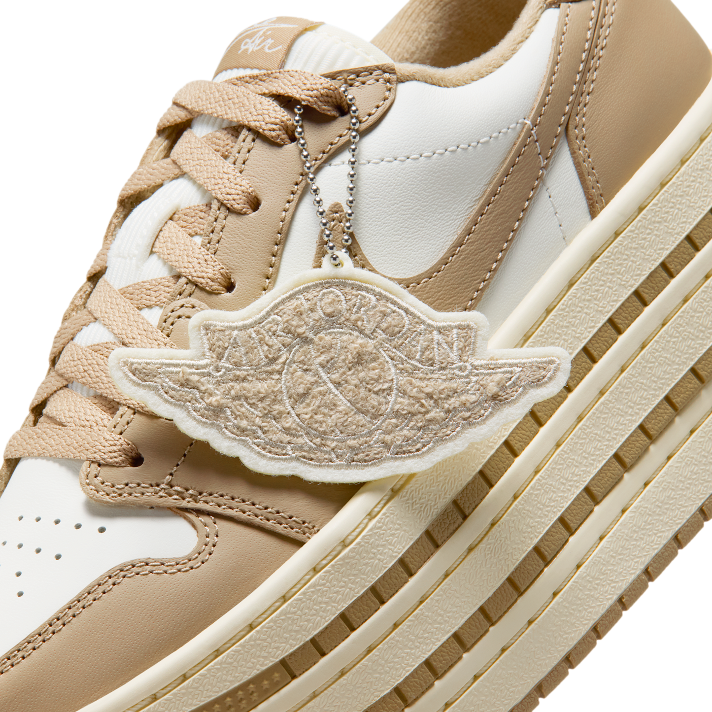 Jordan 1 Low Triple Stack Khaki Sail (Women's)