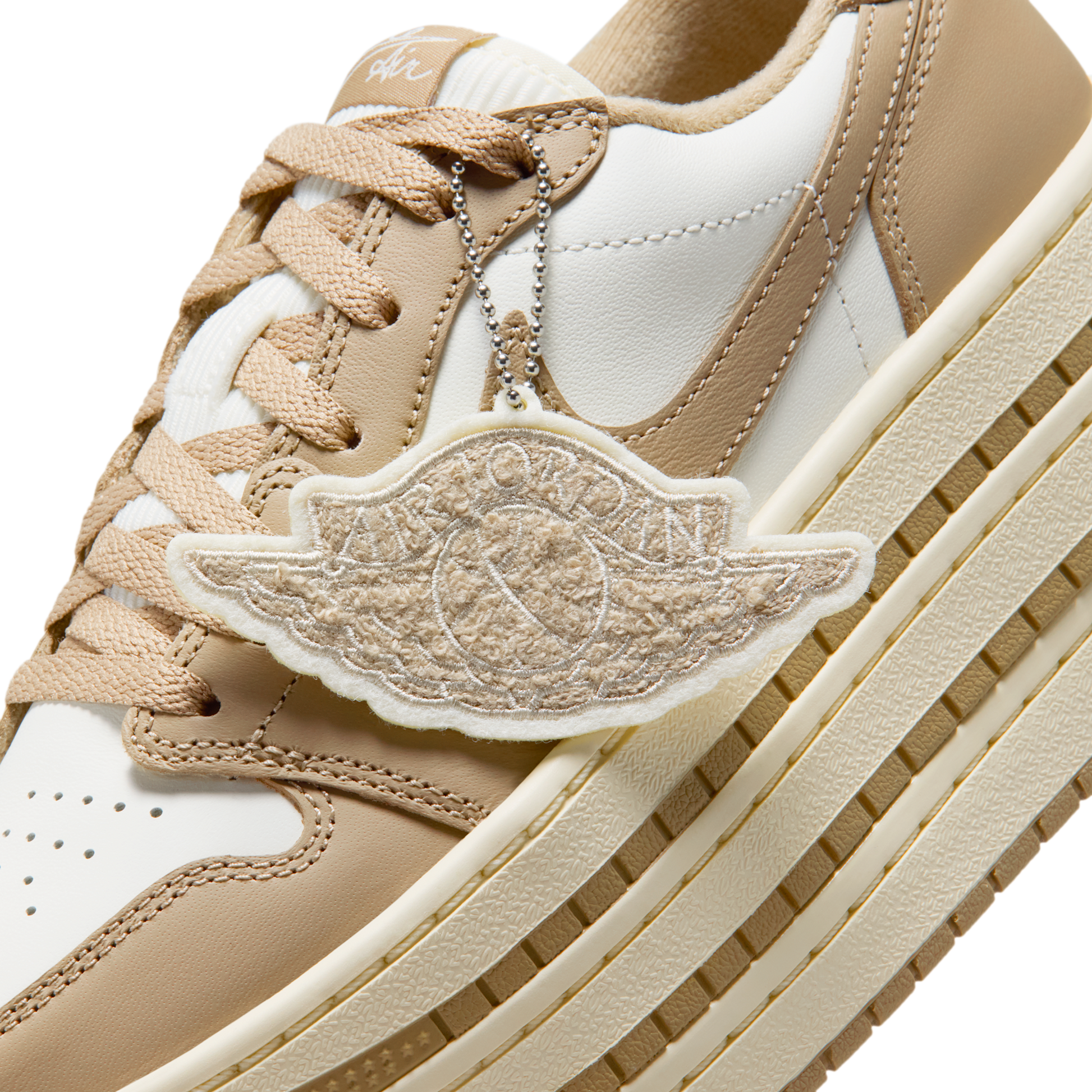 Jordan 1 Low Triple Stack Khaki Sail (Women's)