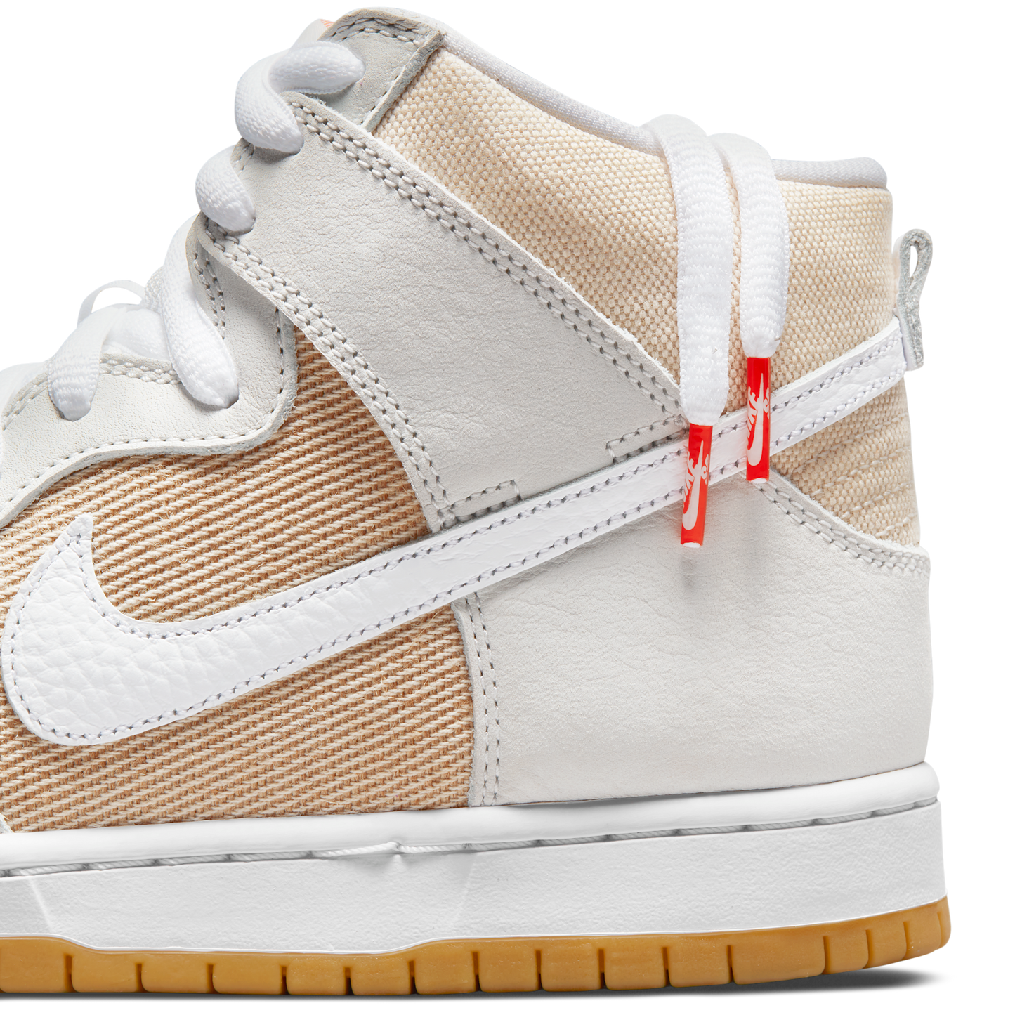 SB Dunk High Pro Orange Label Unbleached Natural