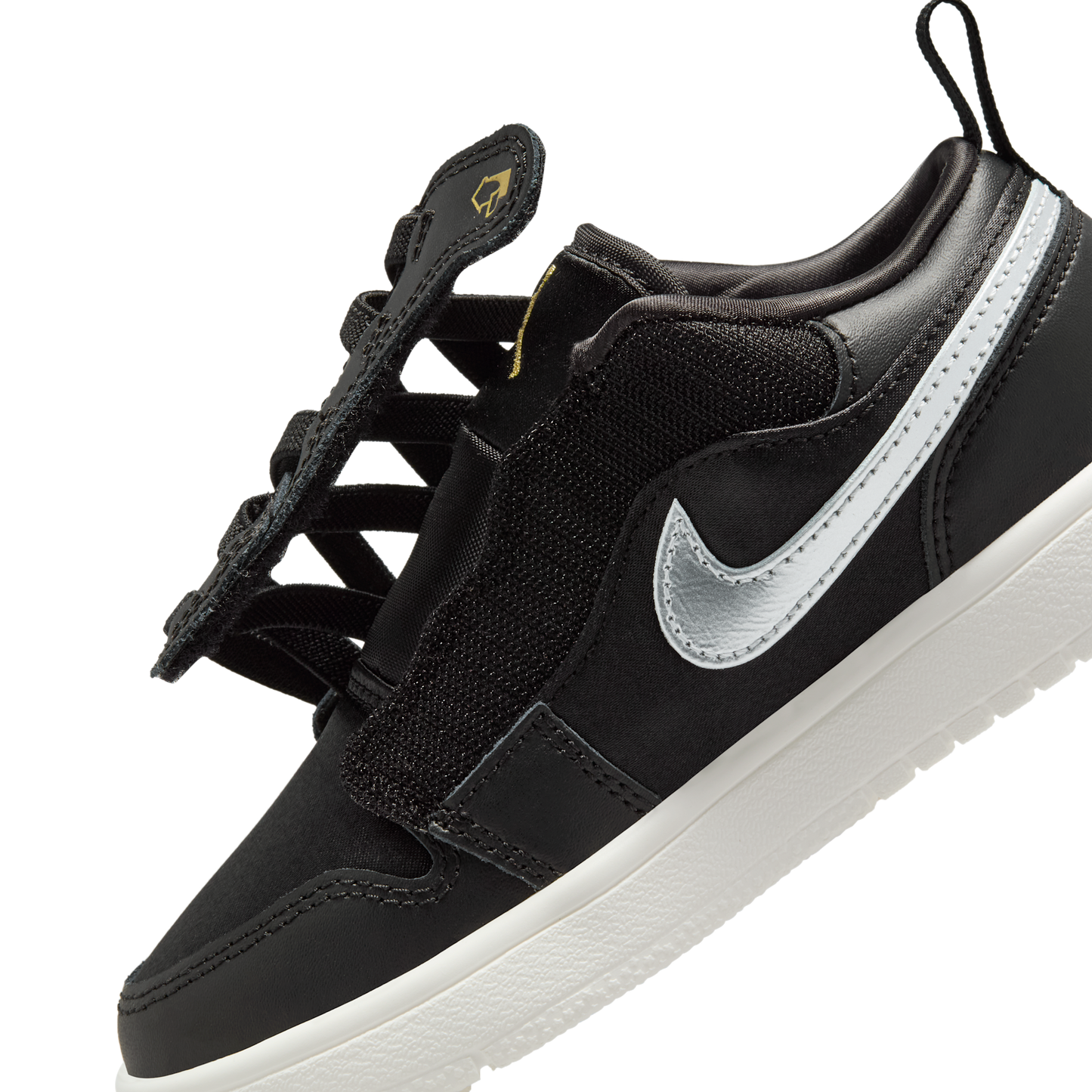 Jordan 1 Low Alt SE Black Silver Sail Gold (PS)