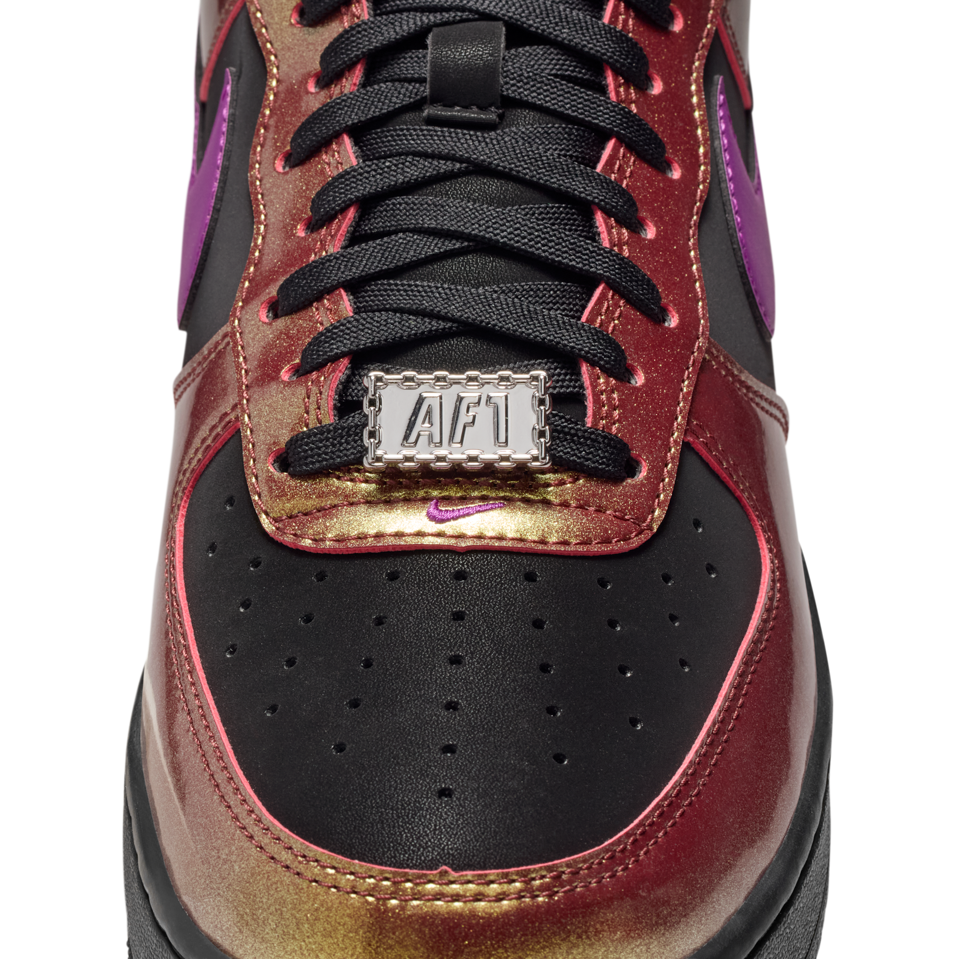 Nike Air Force 1 Low '07 LV8 Glam Rock Black Bold Berry