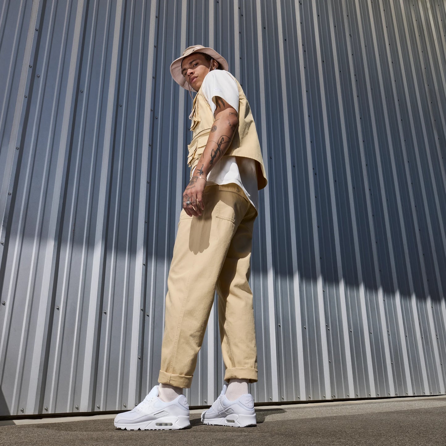 Nike Air Max 90 Recraft Triple White