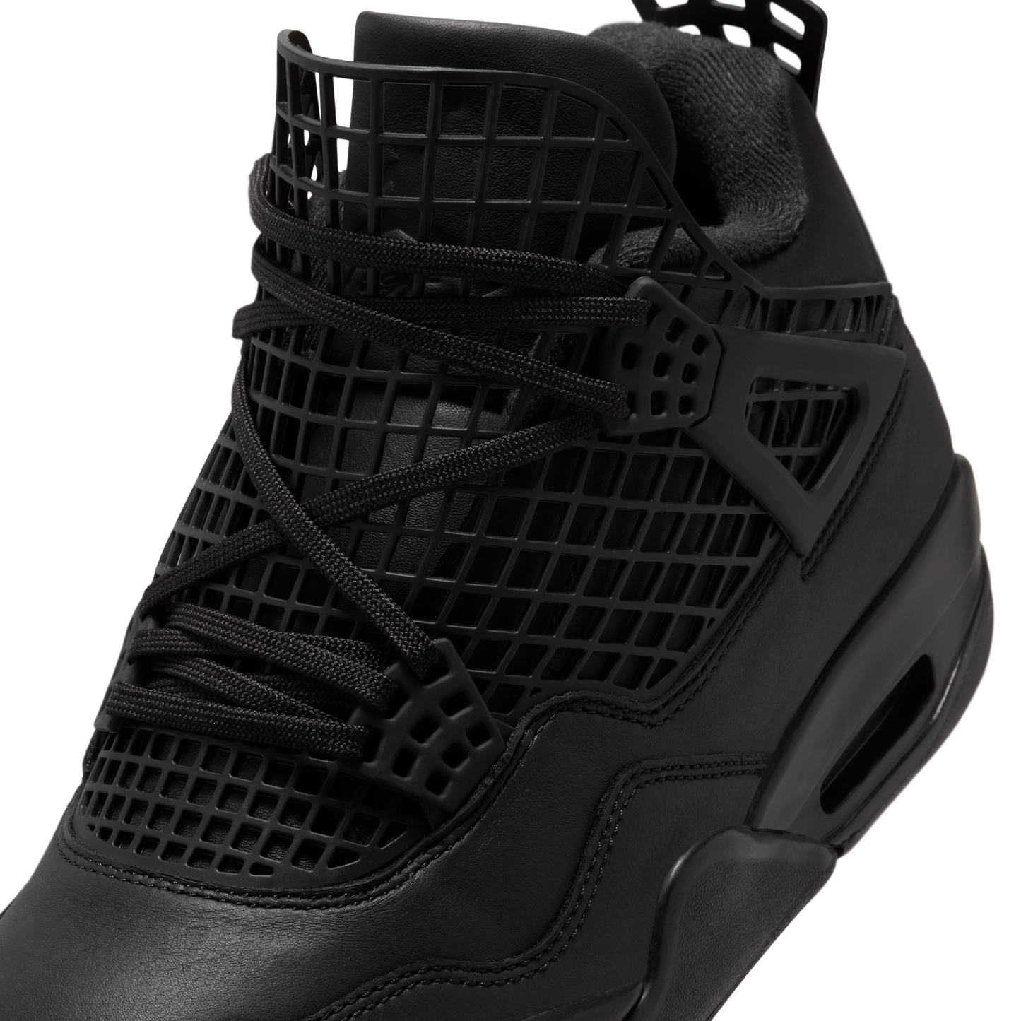 Jordan 4 Retro Net Black (Women's)