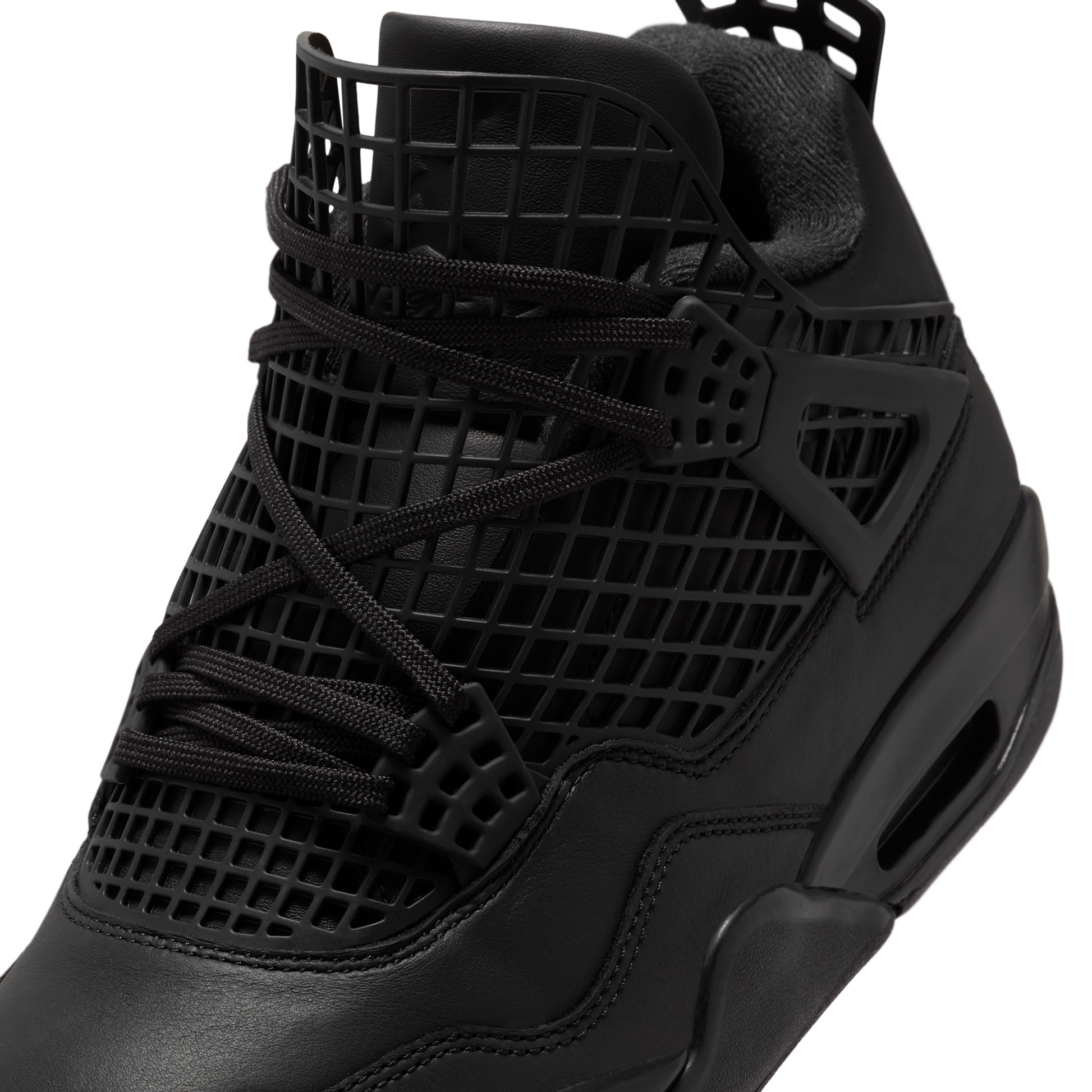 Jordan 4 Retro Net Black (Women's)