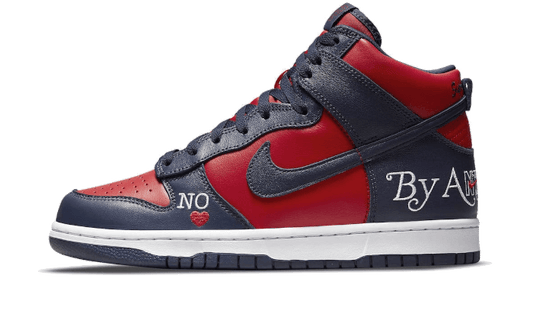 SB Dunk High Supreme By Any Means Navy (DN3741-600) - EU 40–47.5 - Navy | SOSUKICKS