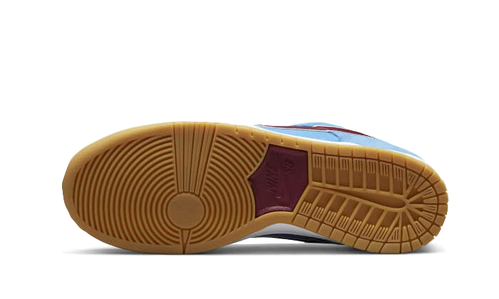 SB Dunk Low Valour Blue Team Maroon (DQ4040-400) - 37.5 EU - 5 US - Burgundy | SOSUKICKS