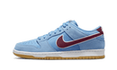 SB Dunk Low Valor Blue Team Maroon
