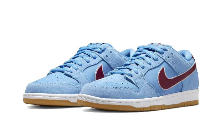 SB Dunk Low Valour Blue Team Maroon (DQ4040-400) - 36.5 EU - 4.5 US - Burgundy | SOSUKICKS